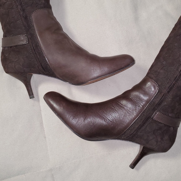 Coach Fara Knee High Pointed Toe Boot - Picture 5 of 8